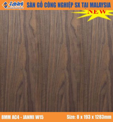 Sàn gỗ Janmi W15 8mm
